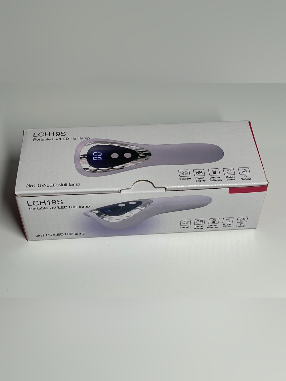 UV/LED Portable Nail Lamp - Lavender